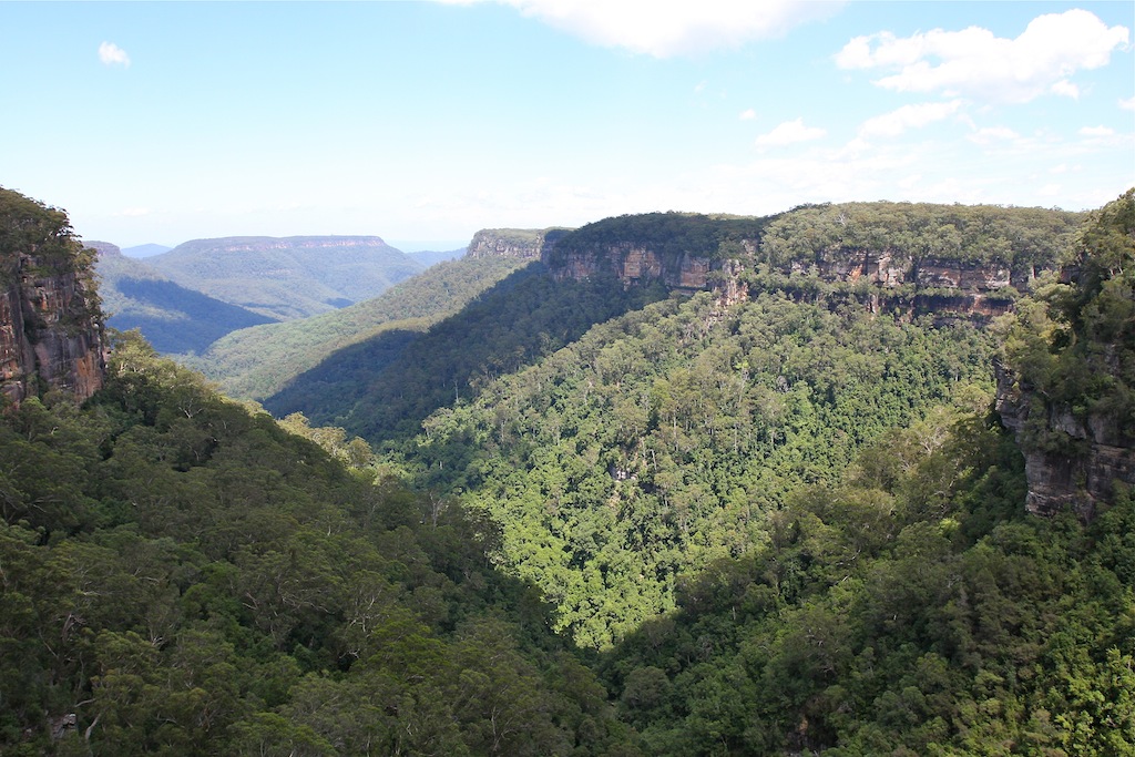 Looking towards Kangaroo Valley