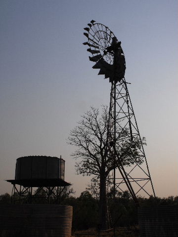 The old homestead windmill