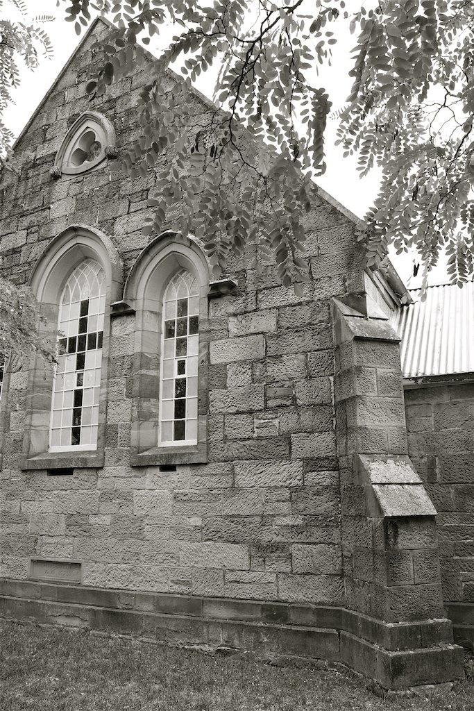 An old Church made from the hand cut stone blocks