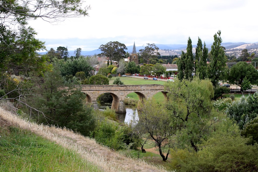 Overlooking the Richmond Bridge