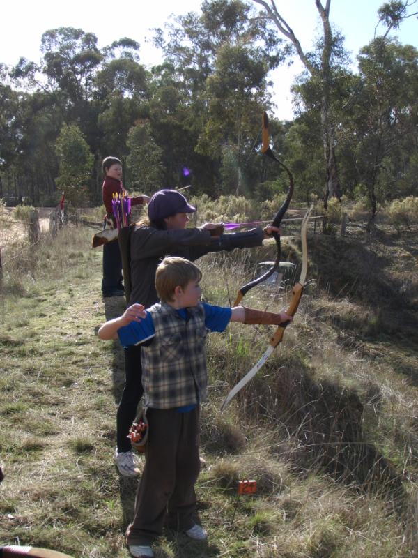 Family synchronised shooting.. a new olympic sport