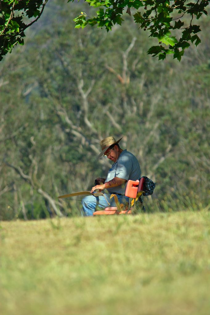 The chap on the hill. Reminds me of John Wayne in that film Chisum?