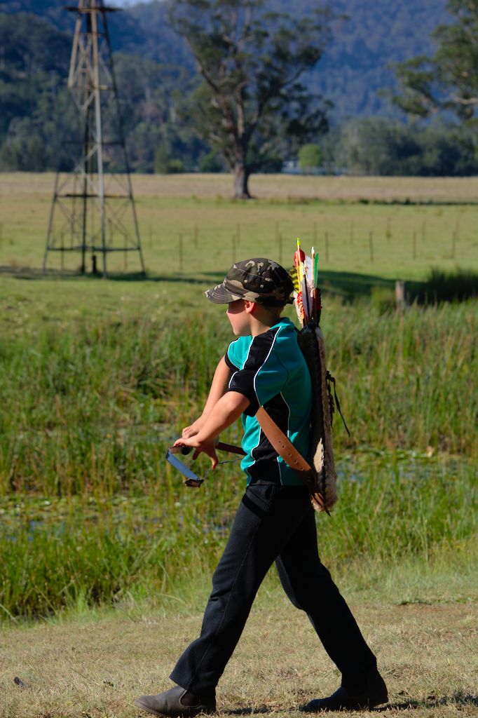 The walk to the line. Time to contemplate the shot.