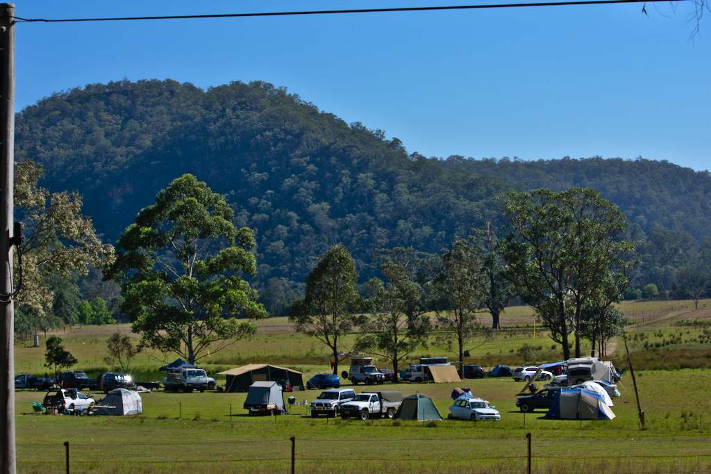 I can think of worse places to camp.