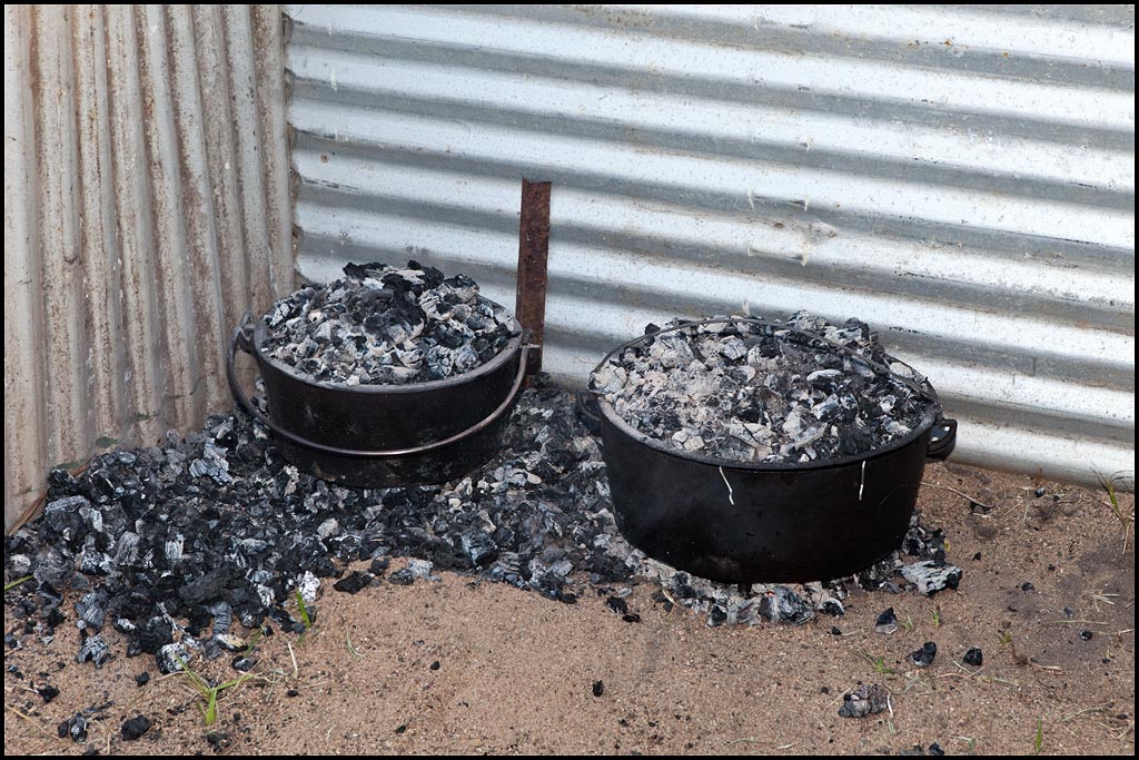 Ummmmmmm, you could hear the sizzling roast and smell the great aroma coming from the ovens