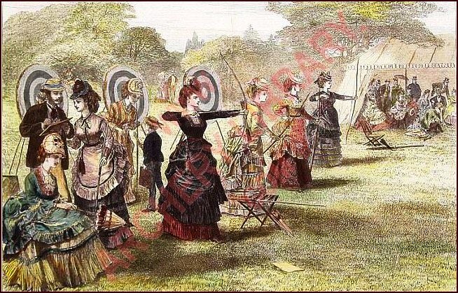 Ladies Shooting In Archery 1872.jpg