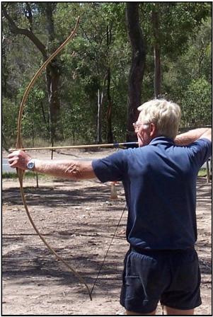 David trying my new bow.jpg