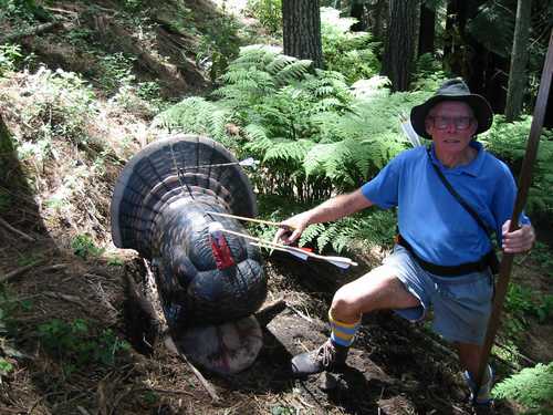 Jim talking turkey.