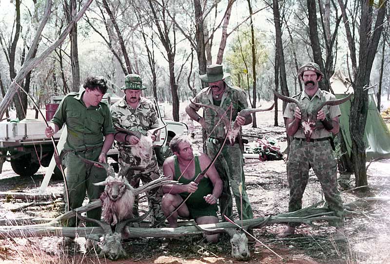 Left to right - Me, Brian Abbot, The late Kerry Ambrose, Ted Mitchell &amp; Norm Dunn (1985)